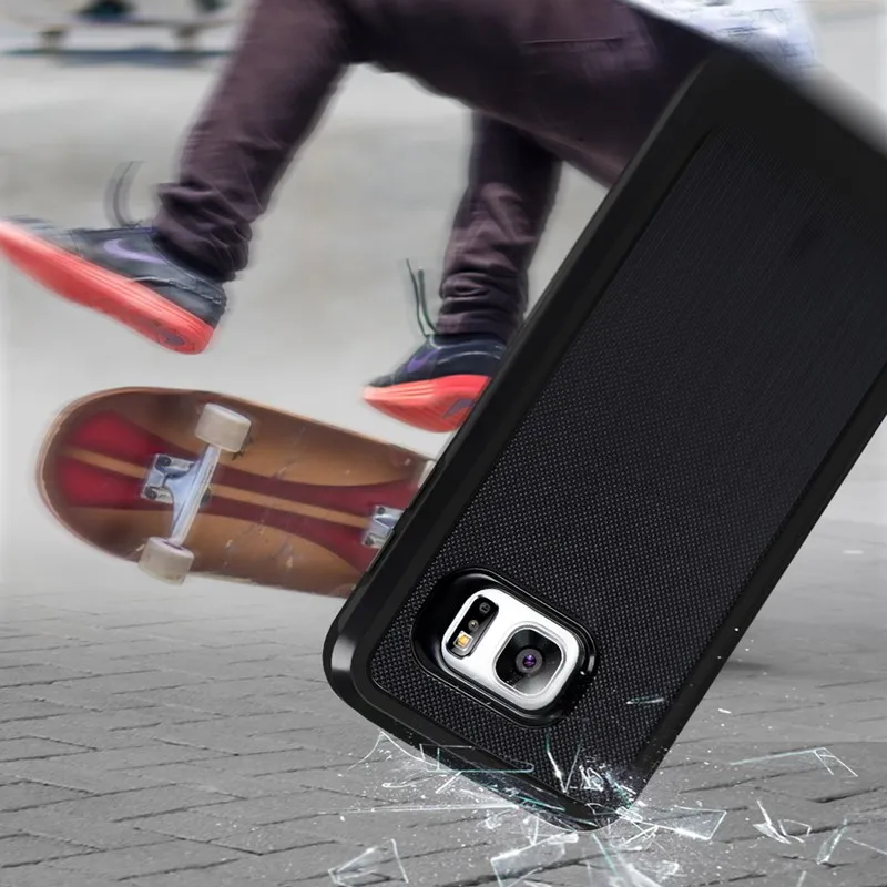 Для samsung Galaxy S7 Чехол [тяжелых] [нескользящие] Гибридный Твердый Пластик + ТПУ
