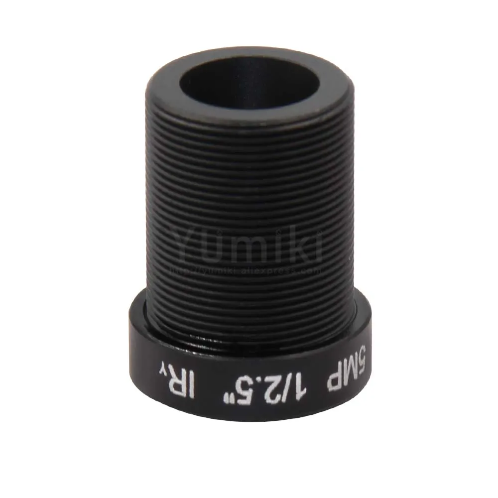 Yumiki 5,0 Megpixel M12 MTV 12 мм 5MP HD CCTV камера объектив IR HD камера безопасности Объектив фиксированная диафрагма