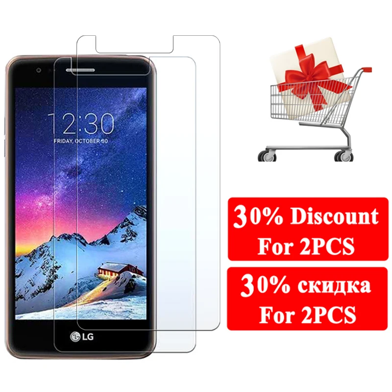 Защитное стекло для LG K7 K8 K10 2017 защита экрана K3 K4 K20 Plus k 7 8 10 20 K 10K Tremp лист 9H HD