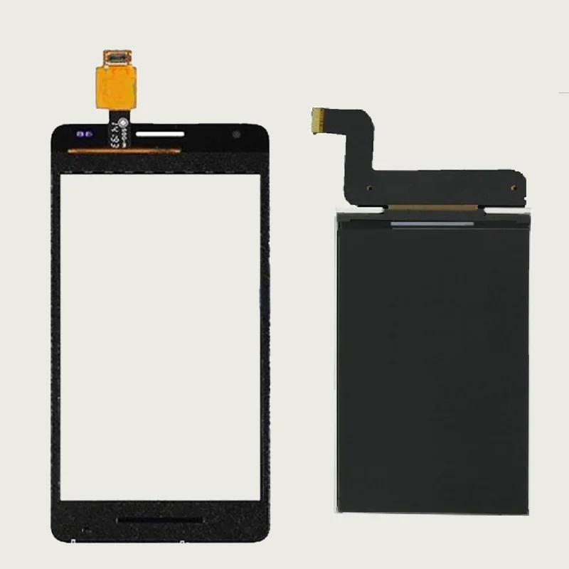 Для Sony Xperia E1 Dual D2004 D2005 D2104 D2105 сенсорный экран дигитайзер панель Датчик Стекло + ЖК