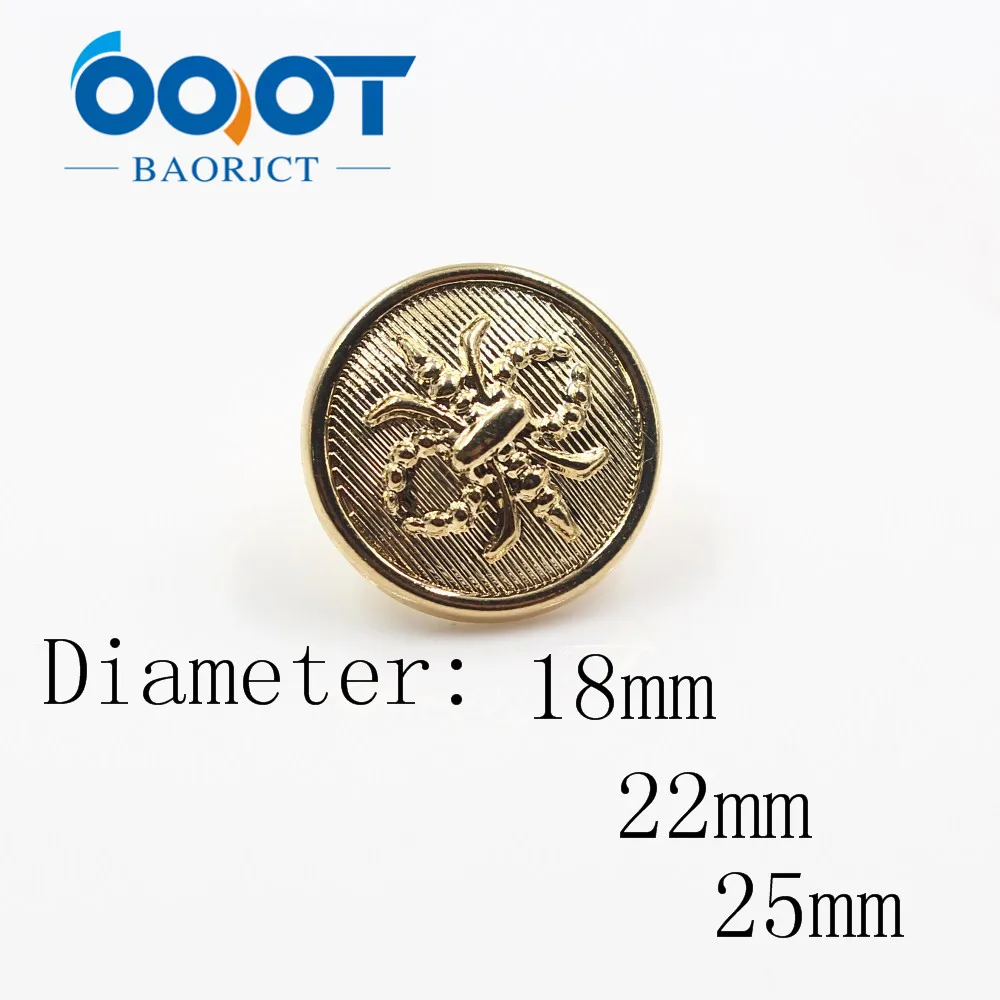 OOOT BAORJCT A-18321-431 10 шт. 18/22/25 мм высококачественные классические модные металлические