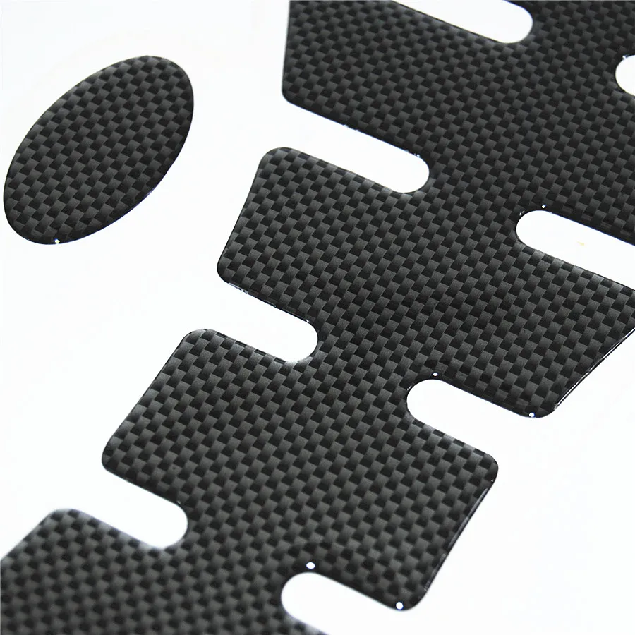 Мотоциклетные прокладки из углеродного волокна для газового бака наклейка ZX6R ZX6