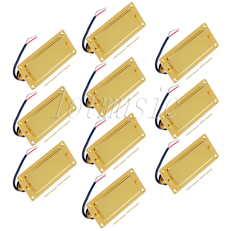 

10 шт. Belcat BMH-80 Rohs Golded Humbucker Pickup Mini Pickup Guitar Pickup для сменного фиксатора для электрогитары