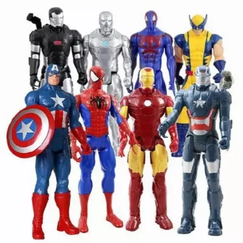 2018 Новинка Marvel Мстители Человек-паук Капитан Америка Фигурка Железный человек из