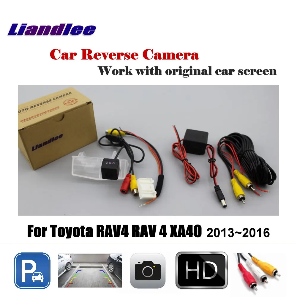 

For Toyota RAV4 RAV 4 XA40 2013-2016 Car Reverse Rearview Camera Back Parking HD CCD SONY OEM CAM With Adapter