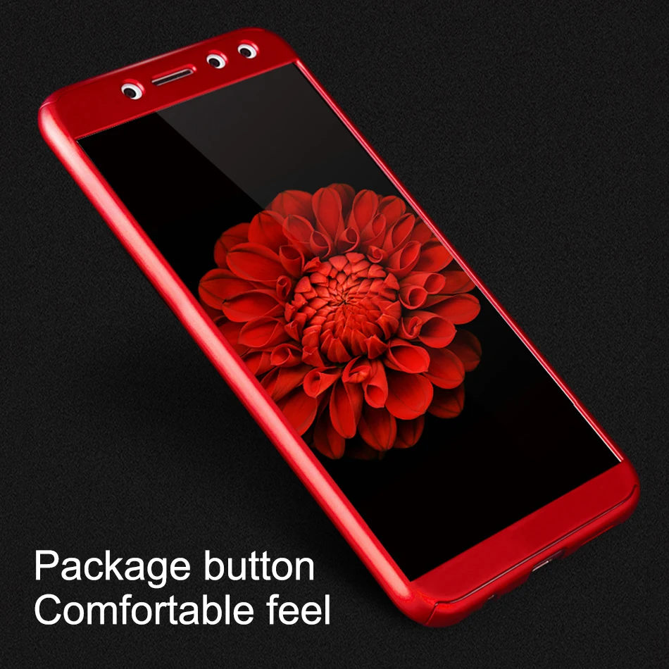 Жесткие чехлы с защитой 360 градусов для Xiaomi Redmi Note 5 5A 4 4X противоударный чехол