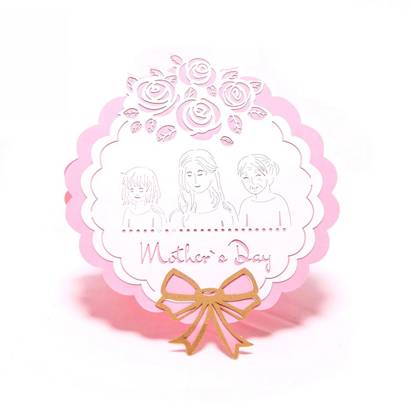 Всплывающая 3d открытка цветы день рождения годовщина подарки Кленовая вишня