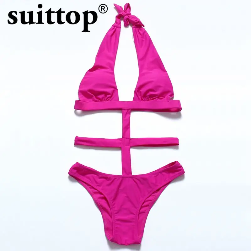 Женский купальный костюм Новинка лета 2017 сексуальный бандажный купальник с