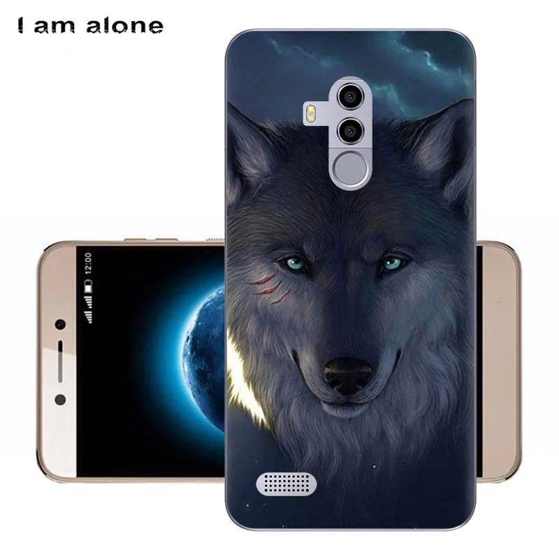 TPU F41 Чехлы для телефонов I am alone для Leagoo T8s 5,5 дюйма, мягкие чехлы из ТПУ для мобильных телефонов с мультяшным принтом для Leagoo T8s, сумки - Цвет: TPU F41