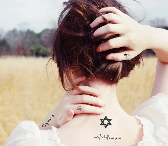 Для любого струйного принтера Размер A4 (10 компл./лот) Пустые тату бумаги временные