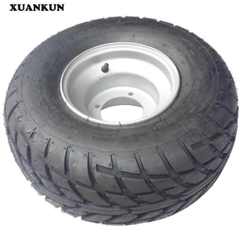 XUANKUN ATV 8 дюймовые вакуумные износостойкие шины 19X7.00 дюймов 18X9.50 дорожные с
