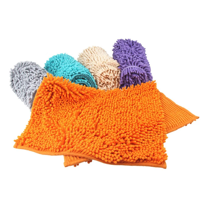 Высокое качество сильное поглощение воды синели коврики 40x60 см утолщенной