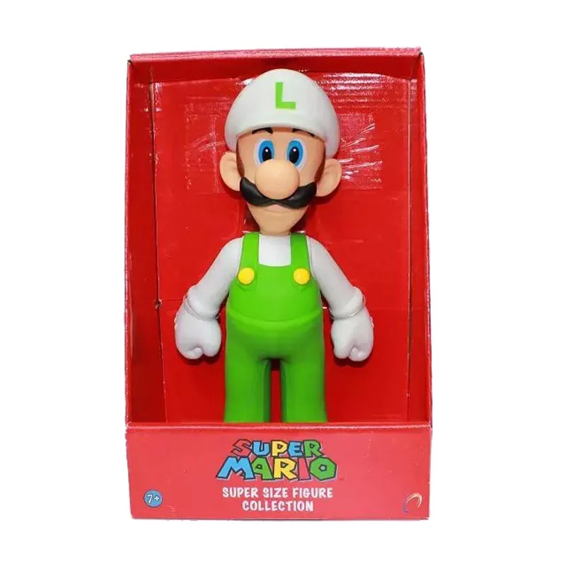 23 см большой Super Mario bros Фигура Йоши Персик Принцесса Боузер Гумба гриб ПВХ украшение фигурка игрушка кукла подарки