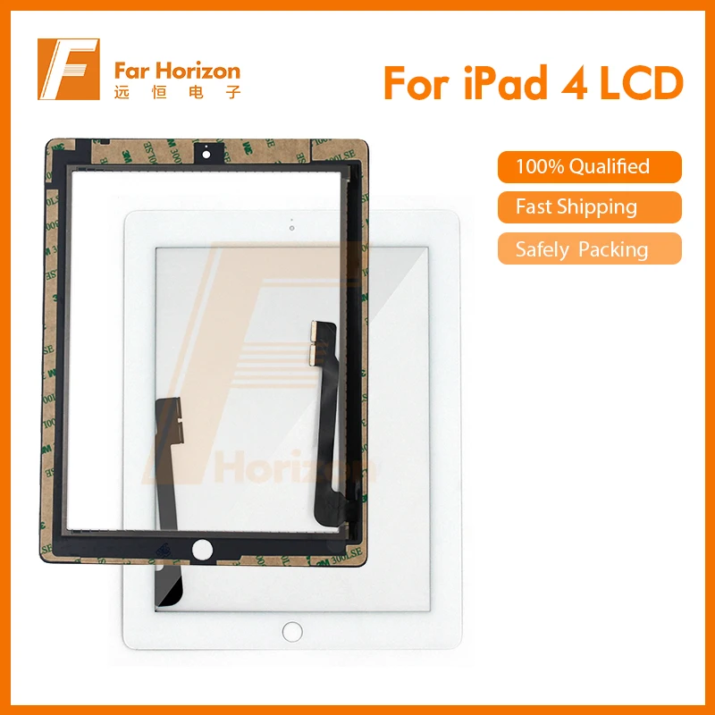 Сенсорный экран для iPad 3 4 стекло с дигитайзером объектив сенсорная панель A1403 A1416