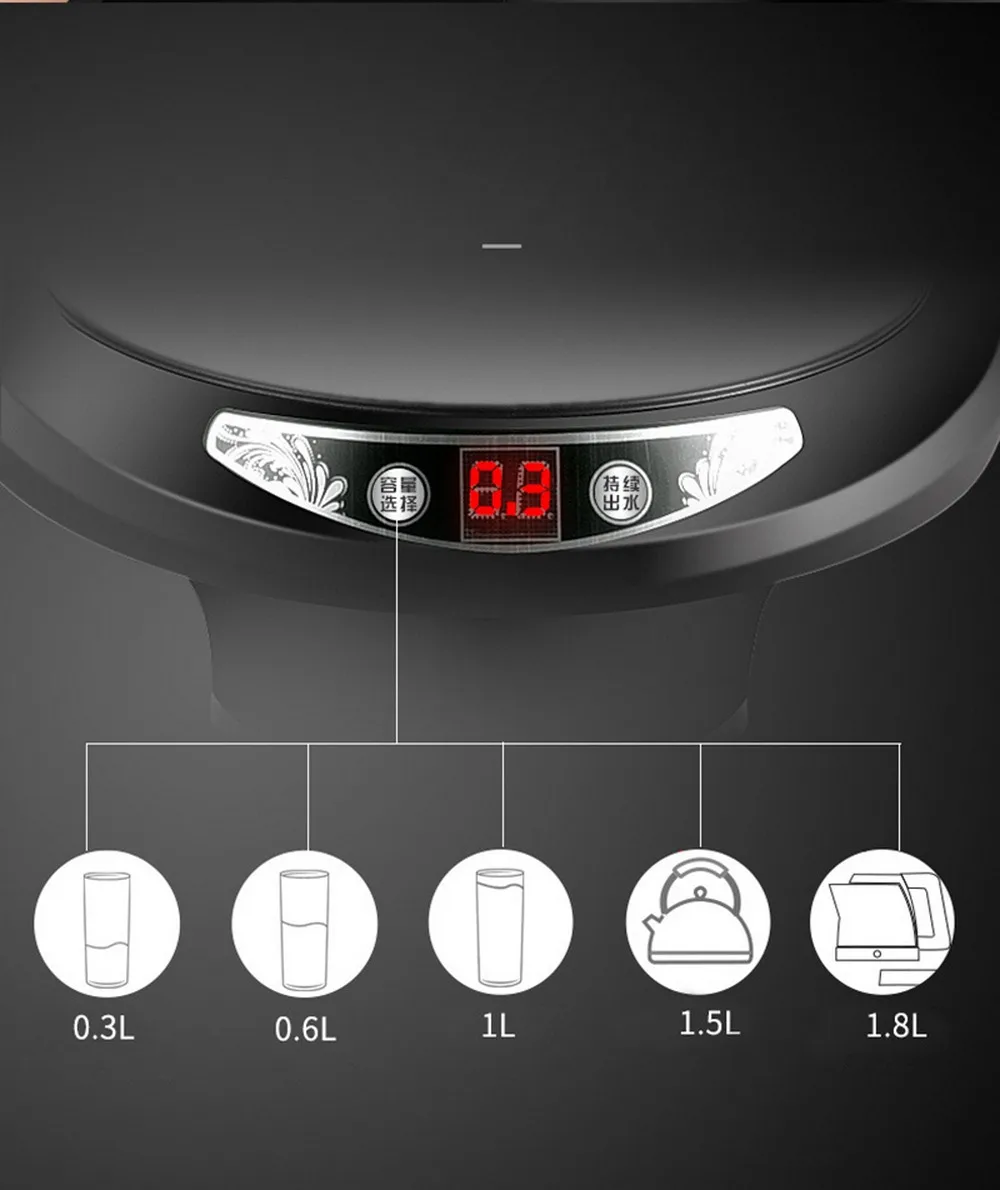 Беспроводной водяной насос для бутилированной воды USB Перезаряжаемый диспенсер