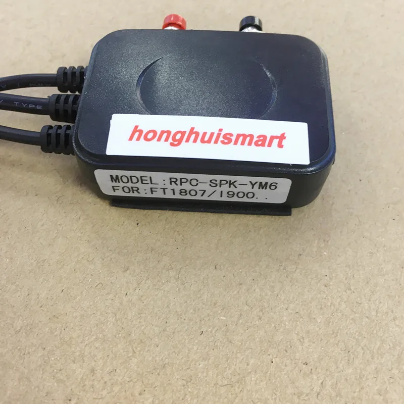 Honghuismart Handsfree микрофон динамик 6 контактов для Yaesu FT1807 FT1900 FT7800R FT7900R FT8800R FT8900R FT2800 и т.