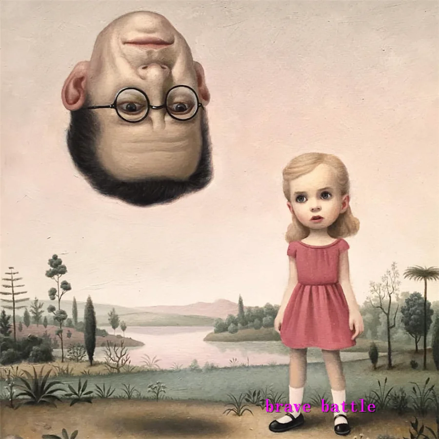 Mark Ryden детский необычный холст для живописи Тёмный мир гостиная спальня домашний