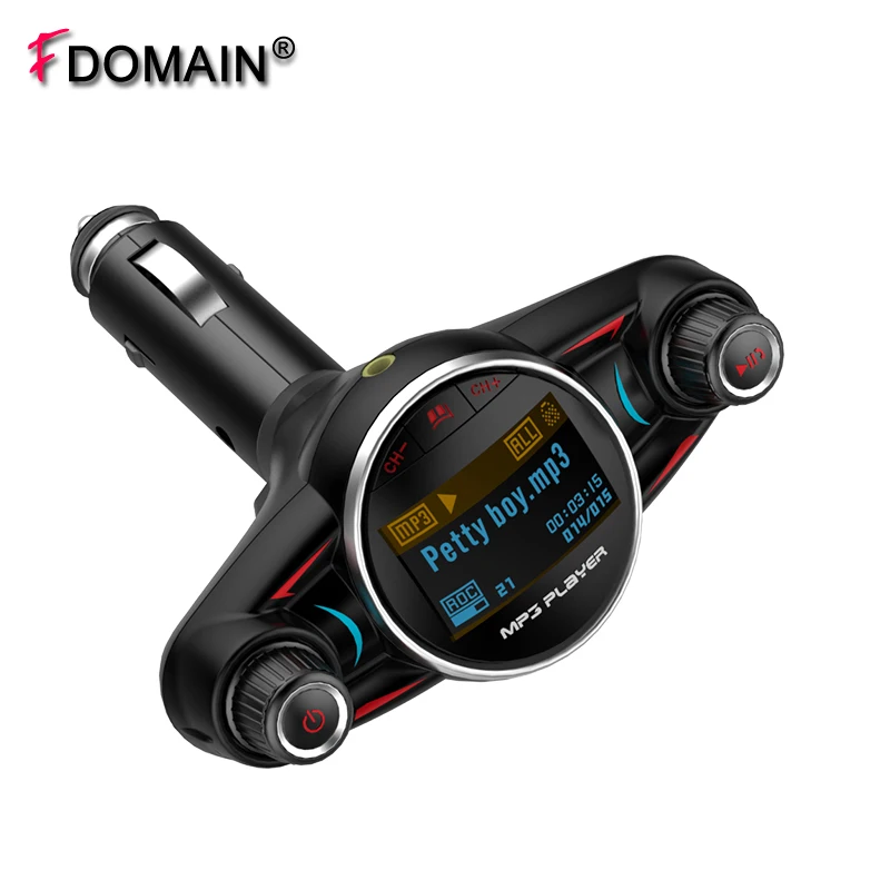 FDOMAIN Новый беспроводной Bluetooth автомобильный комплект громкой связи Авто MP3 плеер