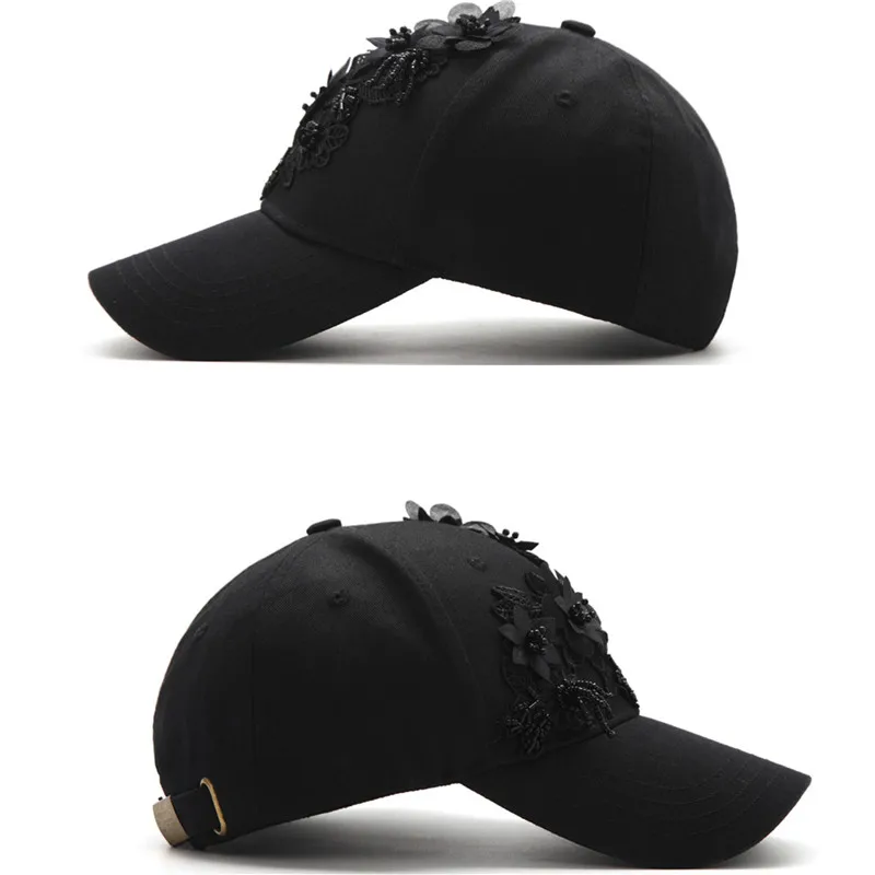 Модные женские бейсболки кружевные шляпы от солнца летняя кепка для женщин Snapback