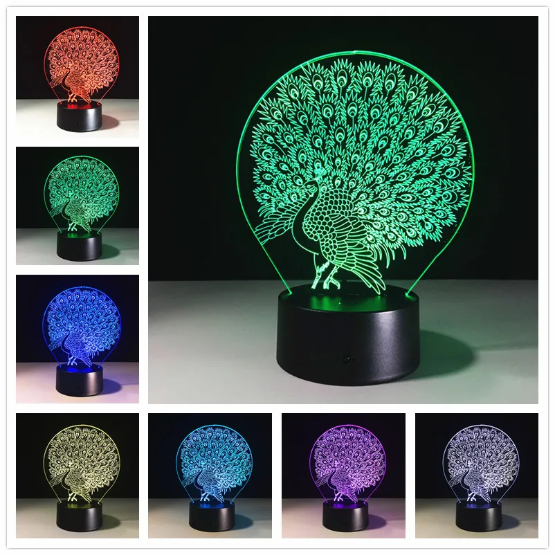 Светодиодный дистанционный выключатель светодиодный Usb Настольный светильник с