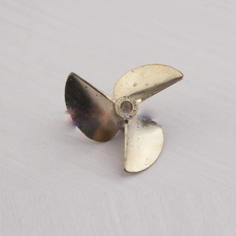

FATJAY RC boat metal precision die-cast bronze 3-blade propeller 3.17mm 4.76mm diameter pitch 1.4" copper prop od 36mm 37mm