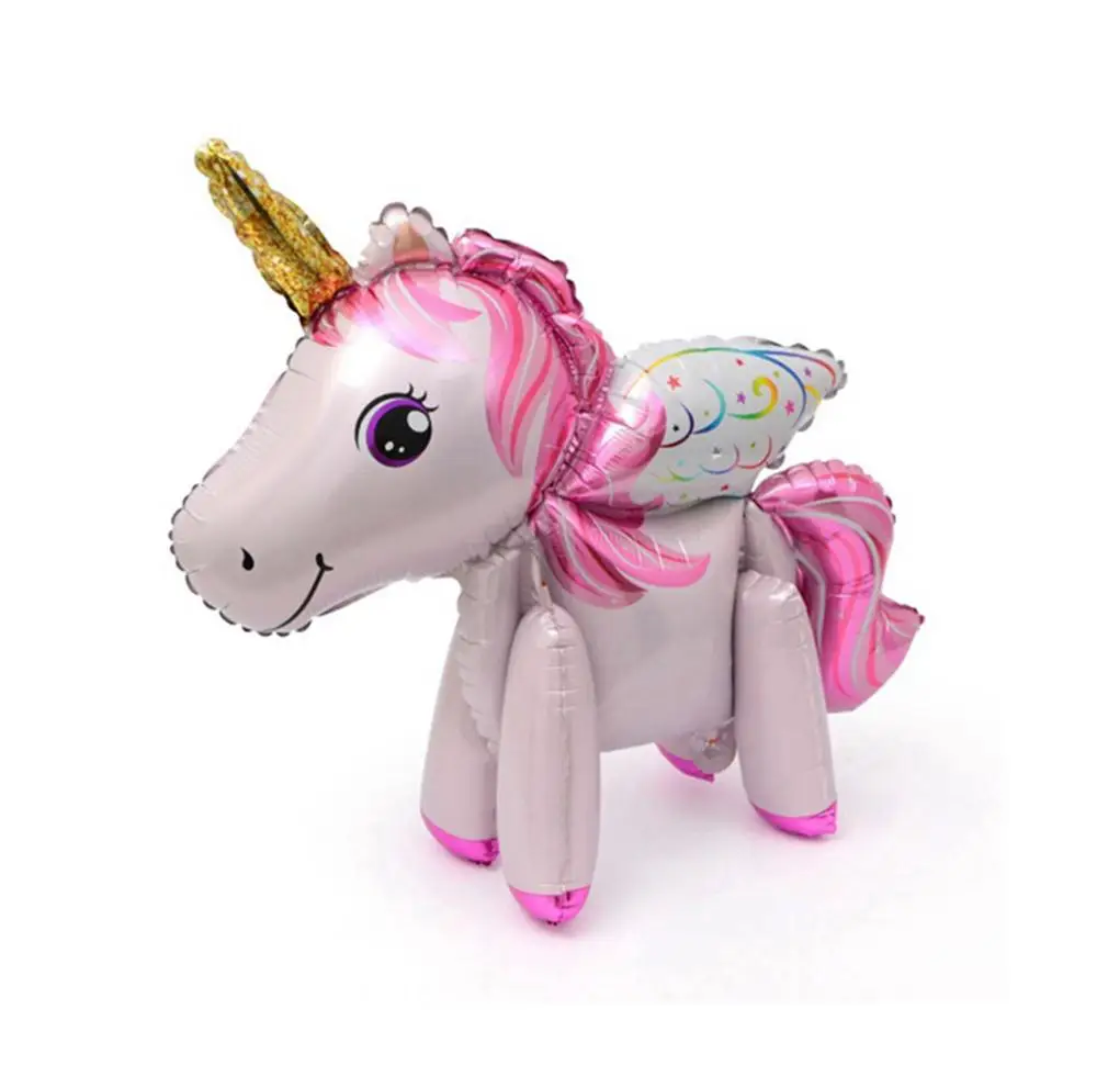 unicorn 05 Гигантский единорог воздушные шары гелиевый шар детский день рождения украшение Волшебный Единорог шагающий шар - Цвет: unicorn 05