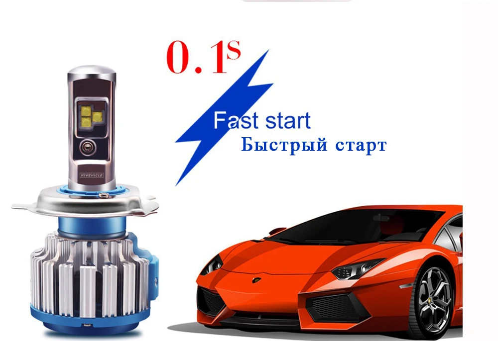 H4 Auto Car Headlight H15 H7 LED H8 H11 HB3 9005 HB4 9006 H1 H3 9012 H13 9004 D2H 70W Headlamp Light car Bulb | Автомобили и