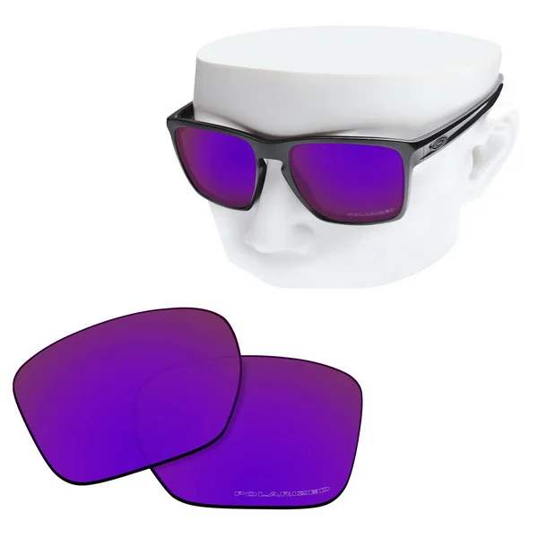 Purple Mirror OOWLIT Анти-Царапины Сменные линзы для-солнцезащитные очки Oakley Щепка XL OO9341 травления поляризованных солнцезащитных очков - Цвет линз: Purple Mirror
