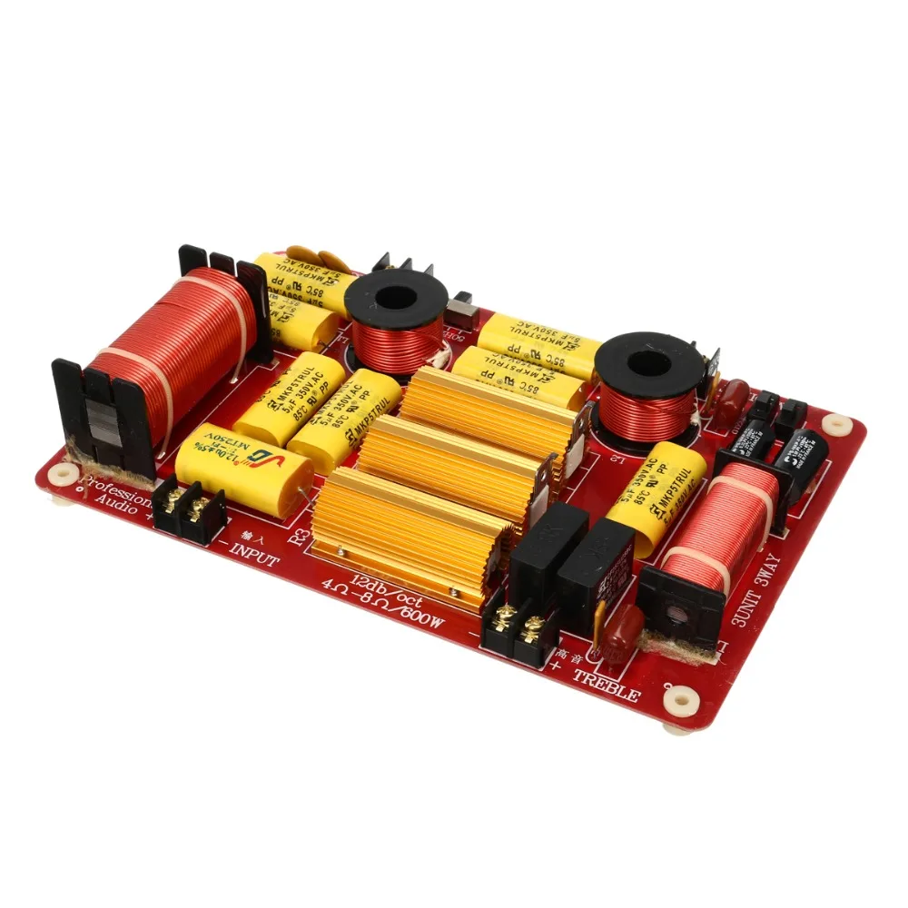 LEORY 600W Регулируемый бокс с 3 вариантами кроссовер делитель частоты 4-8 Ом высокого класса Hi-Fi дома Театр звуковая панель разделитель динамиков