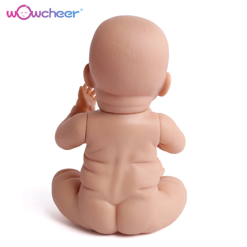 Кукла новорожденная WOWCHEER силиконовая виниловая детская игрушка для игрового