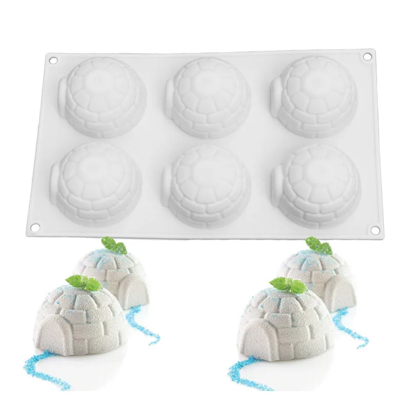 Силиконовая форма для торта 6 ячеек|Формы тортов| |