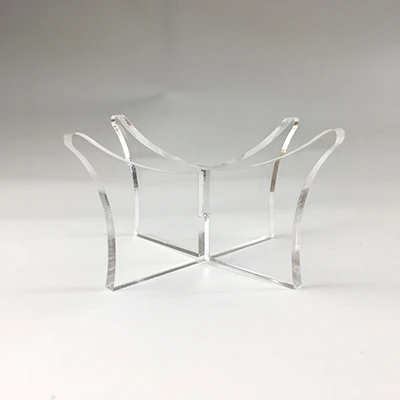 1 Piece Transparent Acrylic Ball Stand Display Holder Rack Support Base For Soccer Volleyball Basketball Football Rugby Ball - Color: 10cm
