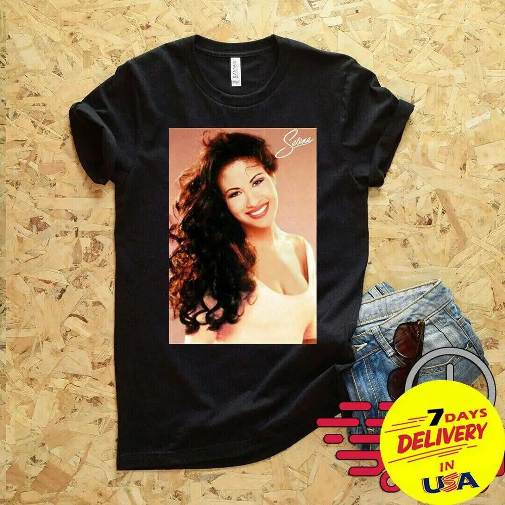 2019 крутая рубашка Selena Quintanilla черная рэп хип хоп Тупак новая футболка