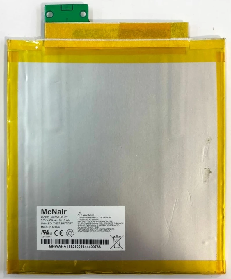 4900 мАч MLP36100107 батарея для Verizon ELLIPSIS 8 QTAQZ3 планшеты McNair | Мобильные телефоны и