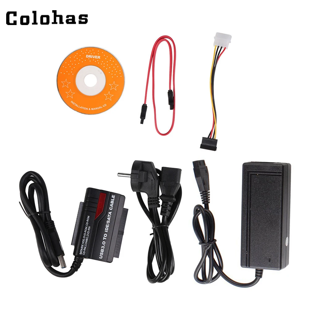 1 компл. USB 3 0 для IDE/SATA кабель 2 5/3 5 inch HDD жесткий диск CD ROM DVD RM комбо RW