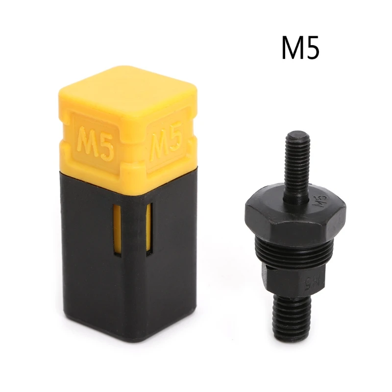 M5 Клепальный пистолет часть резьбовой оправки Замена для ручной гайки заклепки метрические M3-M12 - Цвет: M5