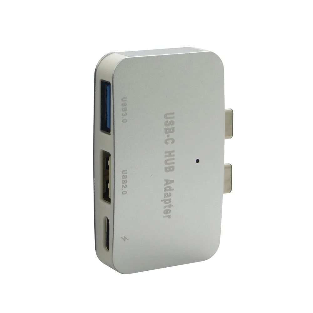 3 в 1 4K 60 Гц двойной USB-концентратор типа C с USB 0 2 Type адаптер для зарядки PD MacBook 13