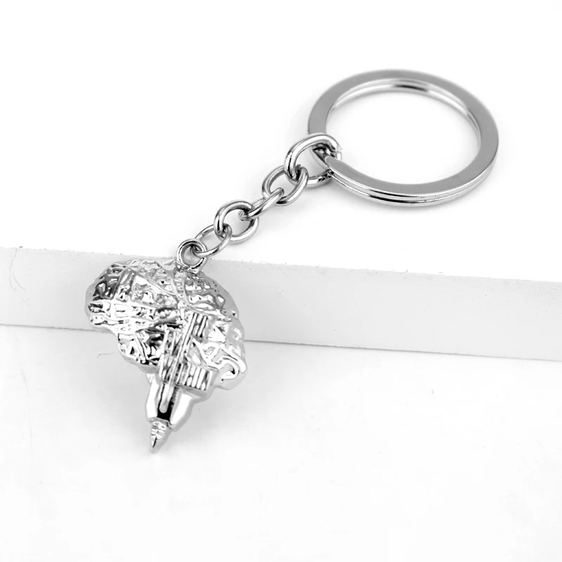 Зло в брелок демоны мозга Форма серебро Цвет кулон Горячая игра Series может