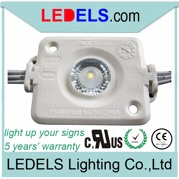 24V 1 2 w 120lm dc24v 24v Модуль СИД 1w led nichia Светодиодные модули для рекламного светильник