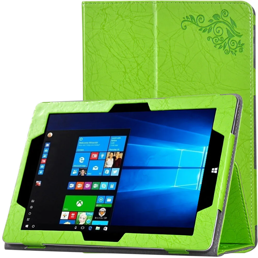 Чехол для CHUWI Hi10 Plus с рисунком из искусственной кожи откидной подставкой Hi 10 8