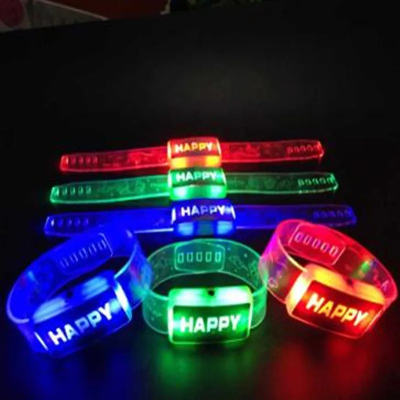 10 шт./лот яркие красивые флуоресцентные светодиодные рождественские аксессуары