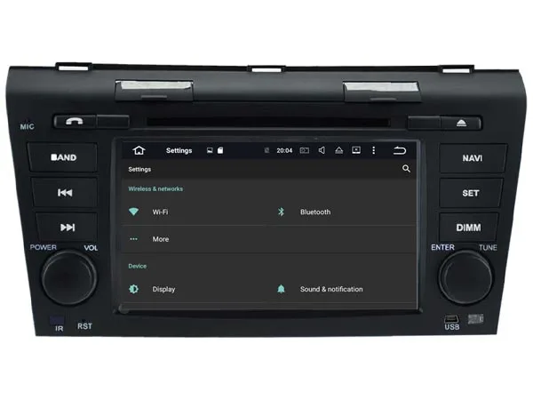 Ips экран Android 8 0 автомобильный Dvd Navi плеер для MAZDA 3 2004 2005 2006 2007 2008 2009 gps авто стерео