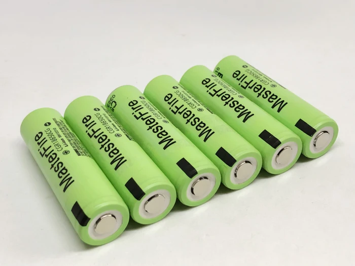 MasterFire 20PCS/LOT Original CGR18650CG 18650 3.7V 2250mAh Rechargeable Battery Lithium Batteries For Panasonic | Электроника