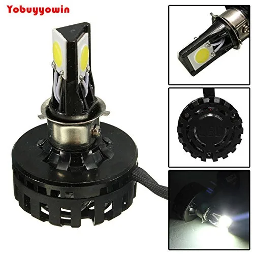 

WHITE 18W COB Motorcycle LED Headlight Motorbike headlamp LED Hi Low beam moto Conversion Kit H6 H4 BA20D kit led