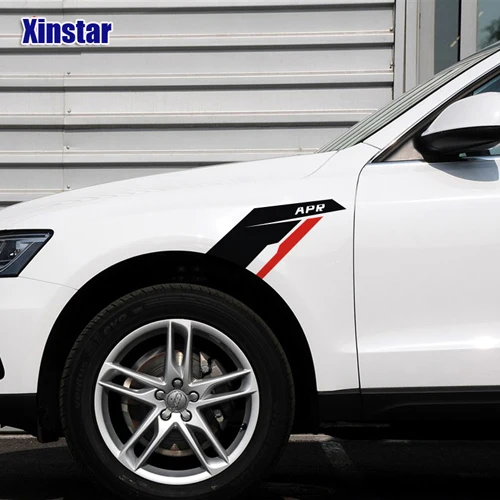2 шт. kk Апрель автомобилей стикеры декоративные для тела VK Volkswagen VW Гольф 7 passat B5 B6 B7