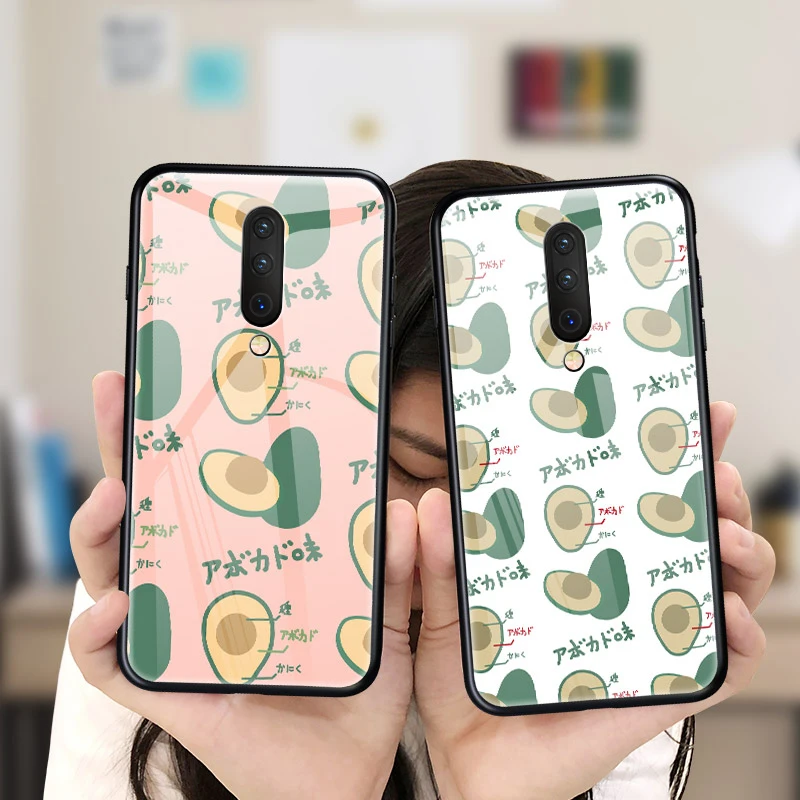 Чехол из закаленного стекла для телефона для Oneplus 7T Pro 7 Pro 6 6T 5 5T роскошный цветной градиентный чехол