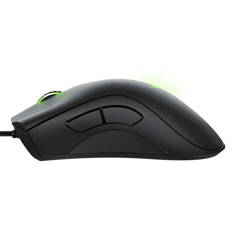 Razer Deathadder Essential mouse профессиональная Проводная игровая мышь USB Mouse 2000DPI освещение