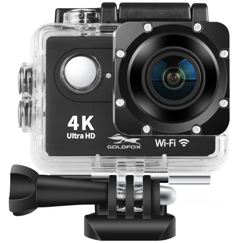 Экшн камера H9 Ultra HD 4K с ЖК экраном 2 дюйма водонепроницаемая|Экшн-камеры| |