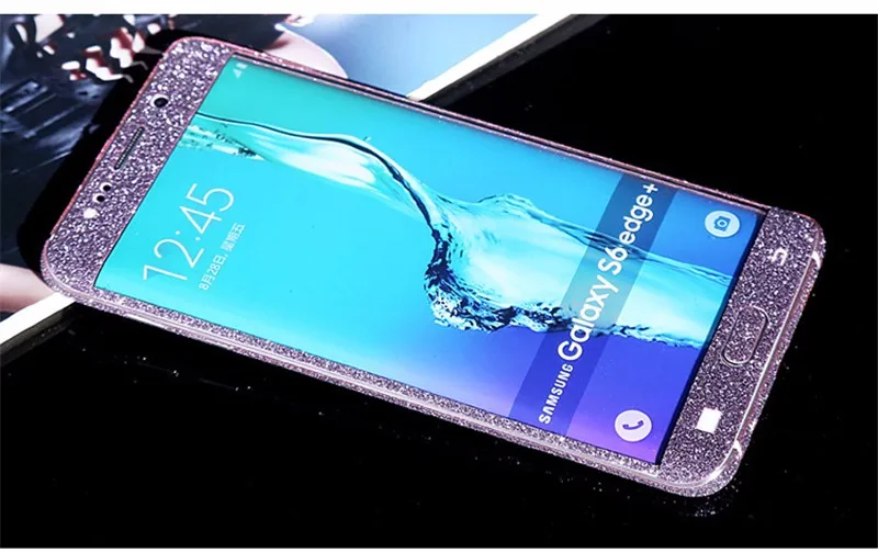 Чехол-наклейка для телефона на весь корпус для samsung Galaxy J5 J7 A3 A5 J2 J3 S7 S8 S6 Edge Plus S5 Grand Prime матовая блестящая пленка