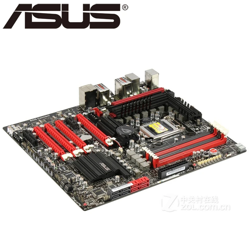 Материнская плата Asus Maximus IV Extreme для настольных ПК P67 с разъемом LGA 1155, i3, i5, i7, DDR3, 32G, E, ATX, оригинальная материнская плата, распродажа
